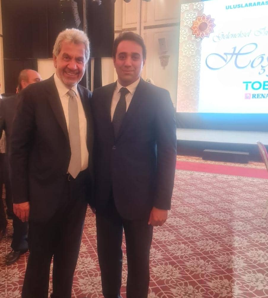 مذاکرات تجاری توتال با آقای Çetin nuhoğlu (رییس انجمن حمل و نقل بین المللی استانبول)
