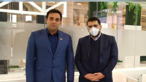 نشست مشترک شرکت توتال با مدیر دفتر گوانگجو-مرکز فناوری نانو ایران- چین